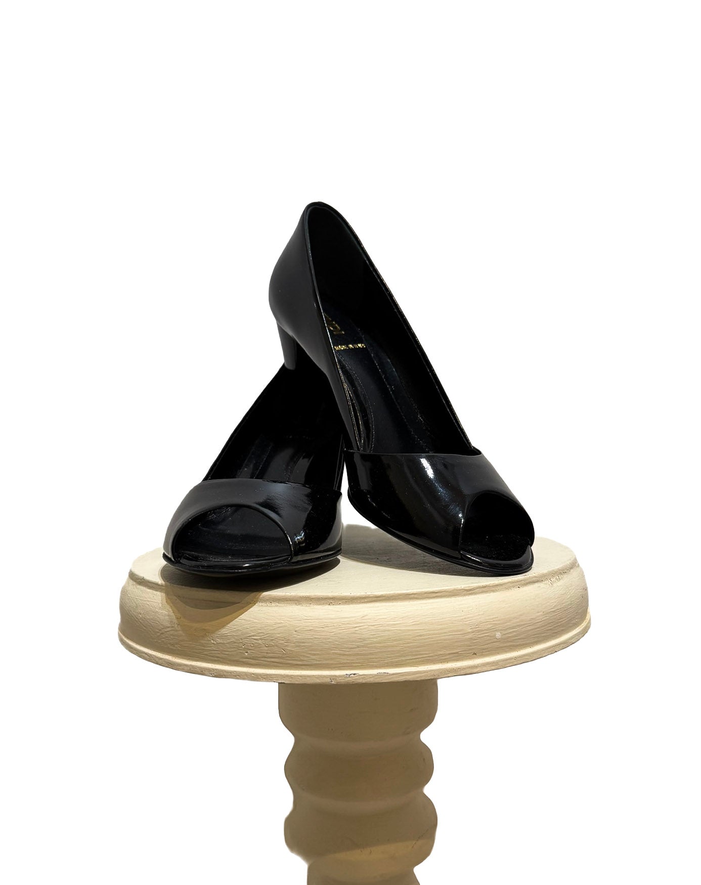 Black Fendi Heels-2