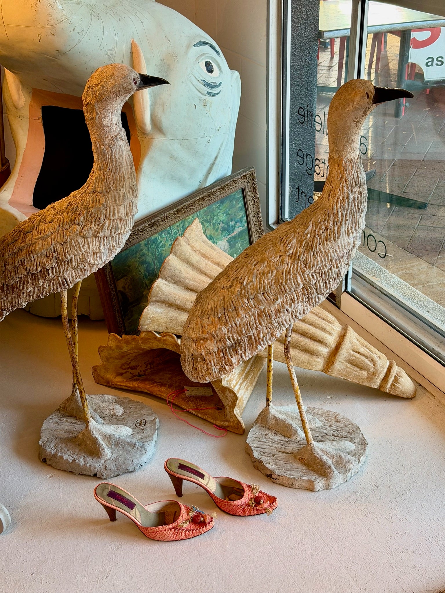 Vitage Terrracota Curlews-2