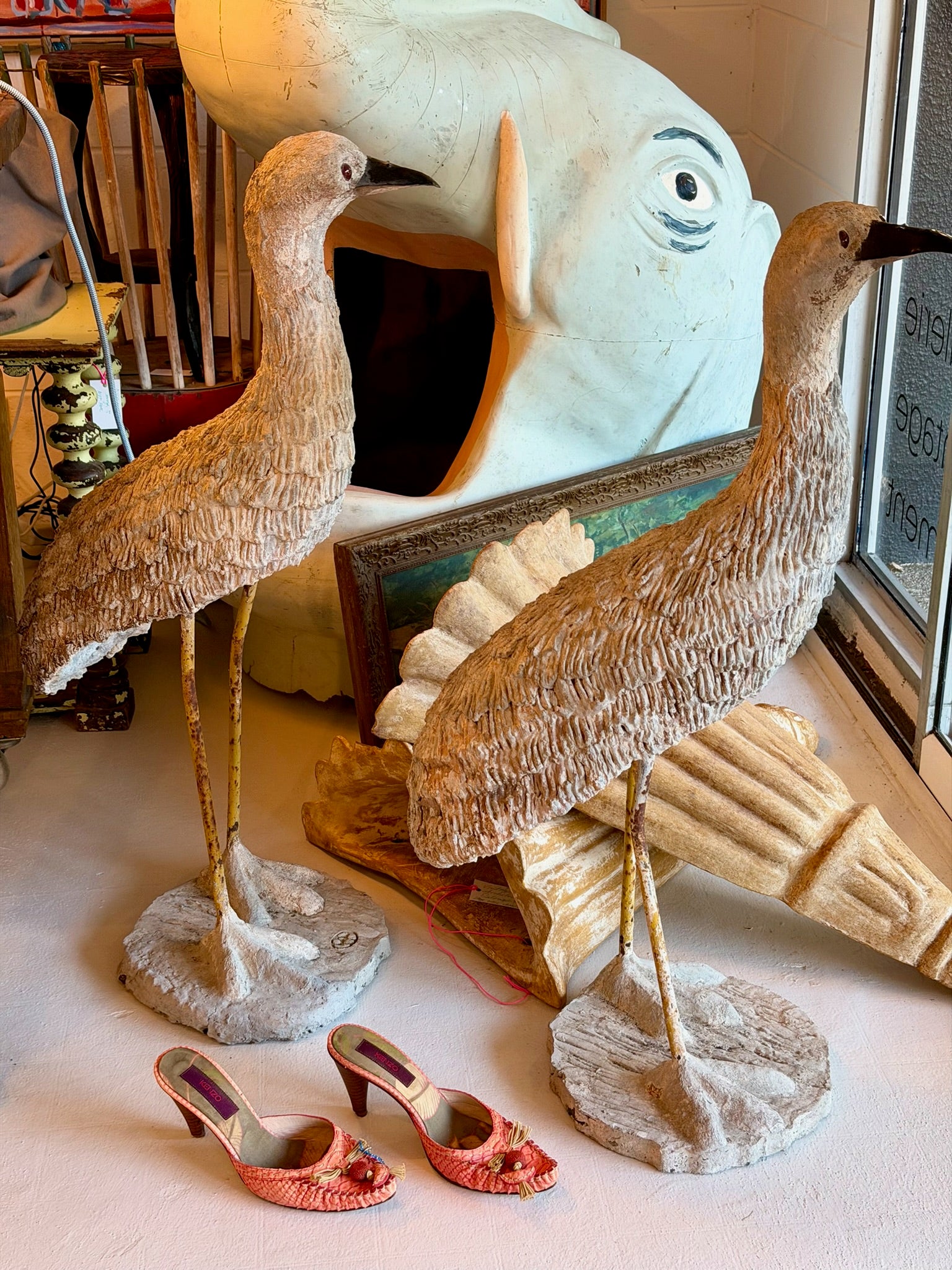 Vitage Terrracota Curlews-1
