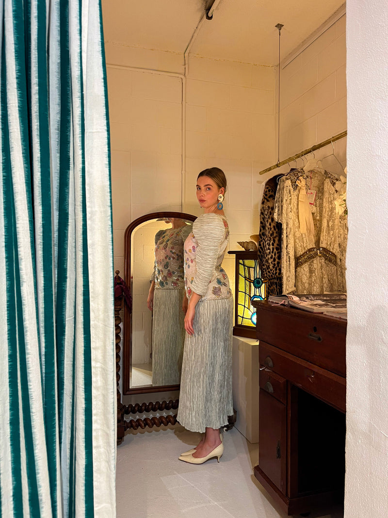 Mary Mcfadden Couture Dress